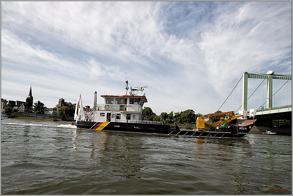 100 Jahre Rheinwoche 2022 - 1. Wettfahrt Porz - Hitdorf, 03.06.2022,